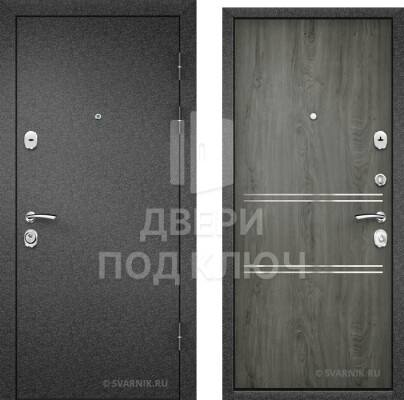 Входная дверь с шумоизоляцией в коттедж, в корзину ДПК-8260